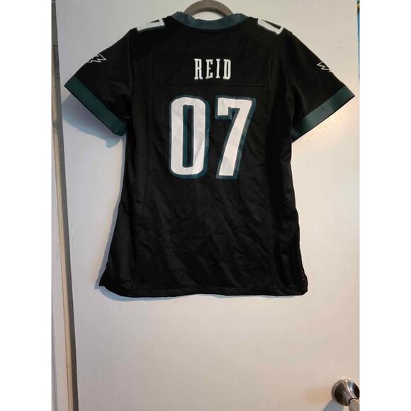 Women’s Philadelphia Eagles #07 Reid Nike NFL Jersey Black Medium On Field - Picture 3 of 7